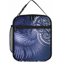 New Zealand Galaxy Fern Lunch Bag LT9 10.2 × 8.3 × 4.3 inch Galaxy - Polynesian Pride