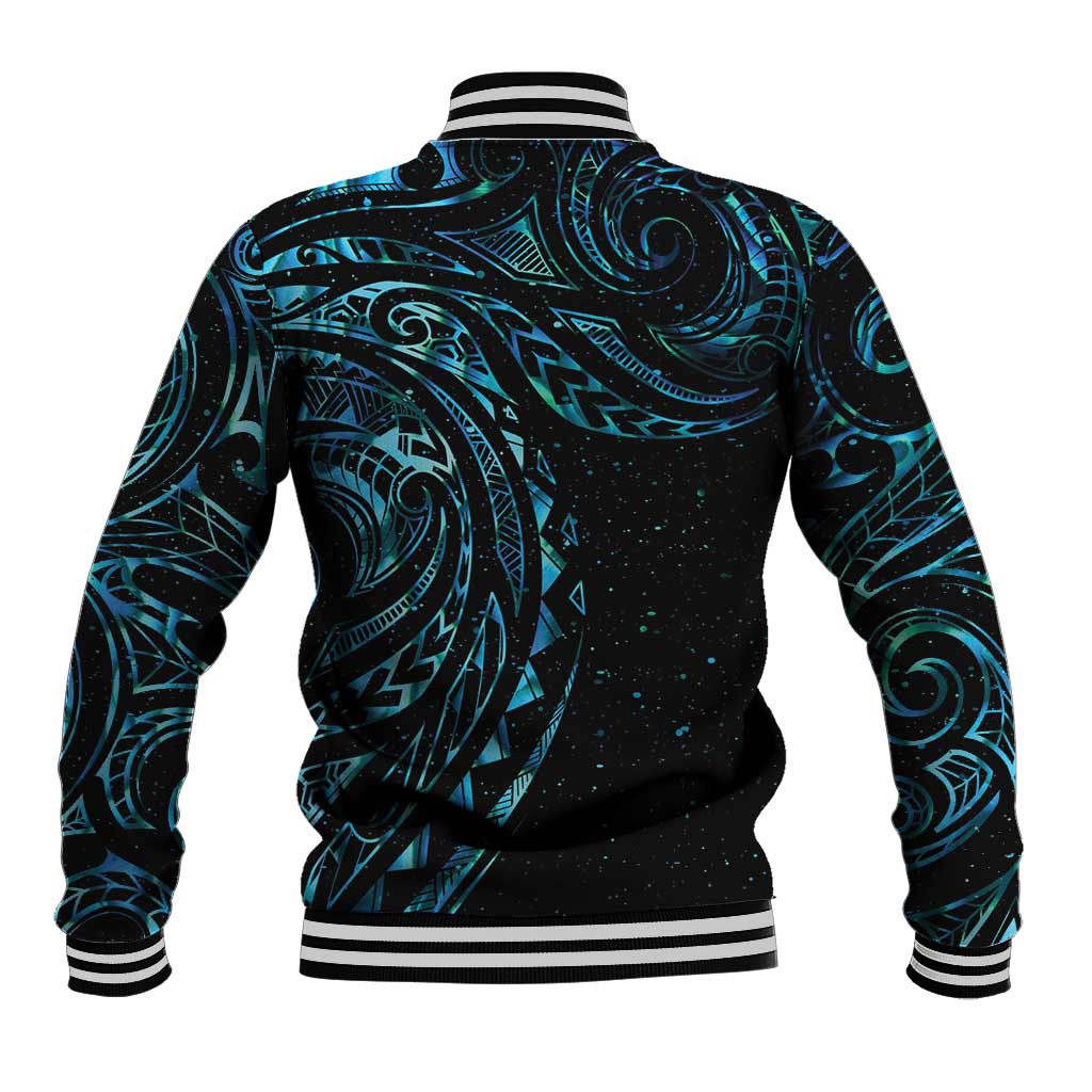 New Zealand Tribal Tattoo Baseball Jacket With Matariki Art LT9 - Polynesian Pride
