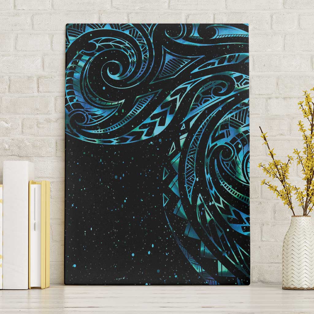 New Zealand Tribal Tattoo Canvas Wall Art With Matariki Art LT9 Without Frame Galaxy - Polynesian Pride