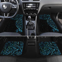 New Zealand Tribal Tattoo Car Mats With Matariki Art LT9 Set 4pcs Galaxy - Polynesian Pride