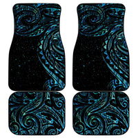New Zealand Tribal Tattoo Car Mats With Matariki Art LT9 - Polynesian Pride