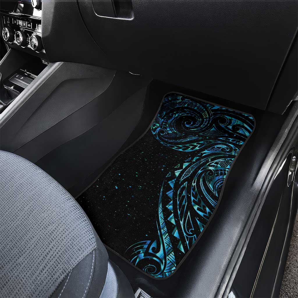 New Zealand Tribal Tattoo Car Mats With Matariki Art LT9 - Polynesian Pride
