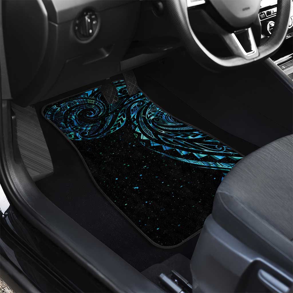 New Zealand Tribal Tattoo Car Mats With Matariki Art LT9 - Polynesian Pride