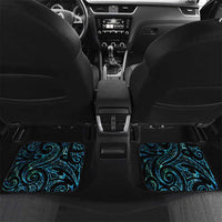 New Zealand Tribal Tattoo Car Mats With Matariki Art LT9 Set 2pcs - Back Galaxy - Polynesian Pride