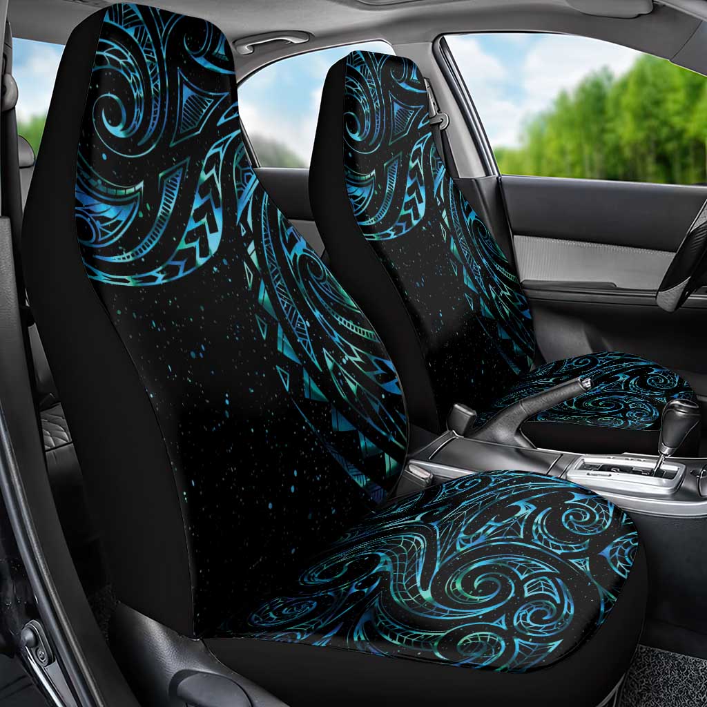 New Zealand Tribal Tattoo Car Seat Cover With Matariki Art LT9 - Polynesian Pride