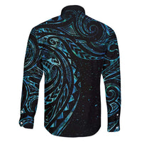 New Zealand Tribal Tattoo Family Matching Long Sleeve Bodycon Dress and Hawaiian Shirt With Matariki Art LT9 - Polynesian Pride