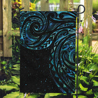 New Zealand Tribal Tattoo Garden Flag With Matariki Art LT9 Garden Flag Galaxy - Polynesian Pride