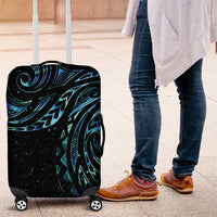 New Zealand Tribal Tattoo Luggage Cover With Matariki Art LT9 Galaxy - Polynesian Pride
