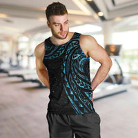 New Zealand Tribal Tattoo Men Tank Top With Matariki Art LT9 Galaxy - Polynesian Pride