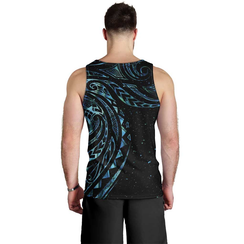 New Zealand Tribal Tattoo Men Tank Top With Matariki Art LT9 - Polynesian Pride