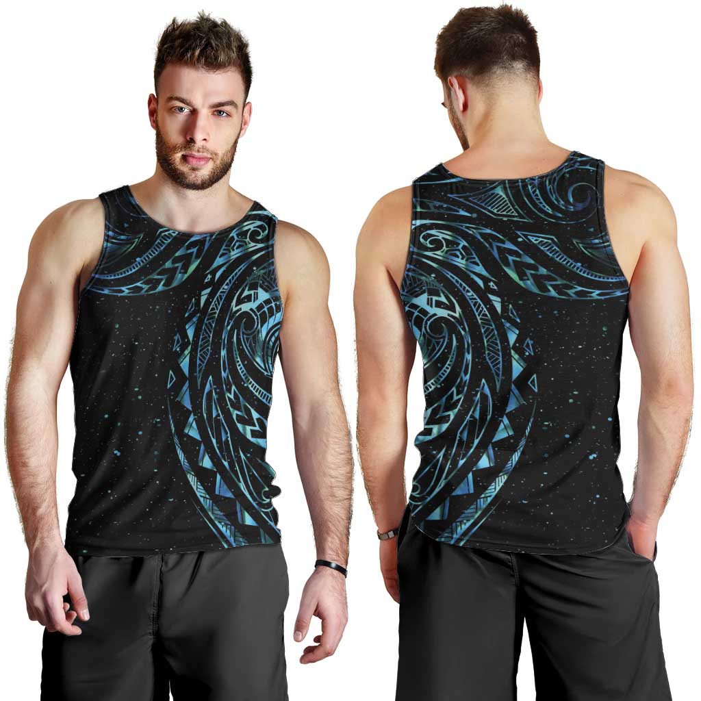 New Zealand Tribal Tattoo Men Tank Top With Matariki Art LT9 - Polynesian Pride