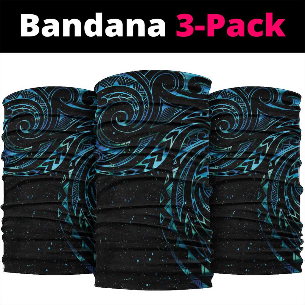 New Zealand Matariki Neck Gaiter Galaxy Maori Tribal Tattoo LT9