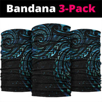 New Zealand Matariki Neck Gaiter Galaxy Maori Tribal Tattoo LT9