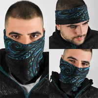 New Zealand Matariki Neck Gaiter Galaxy Maori Tribal Tattoo LT9
