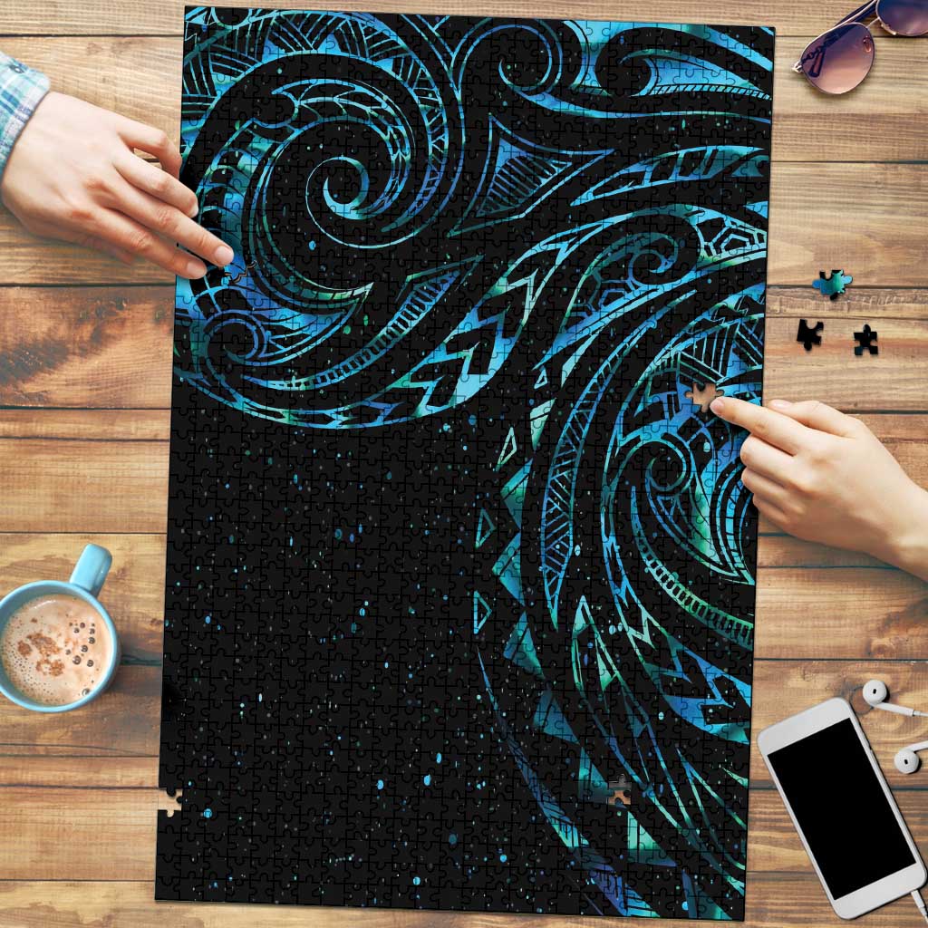 New Zealand Matariki Puzzle Galaxy Maori Tribal Tattoo - Polynesian Pride