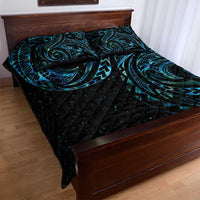 New Zealand Tribal Tattoo Quilt Bed Set With Matariki Art LT9 - Polynesian Pride