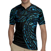 New Zealand Tribal Tattoo Rugby Jersey With Matariki Art LT9 - Polynesian Pride