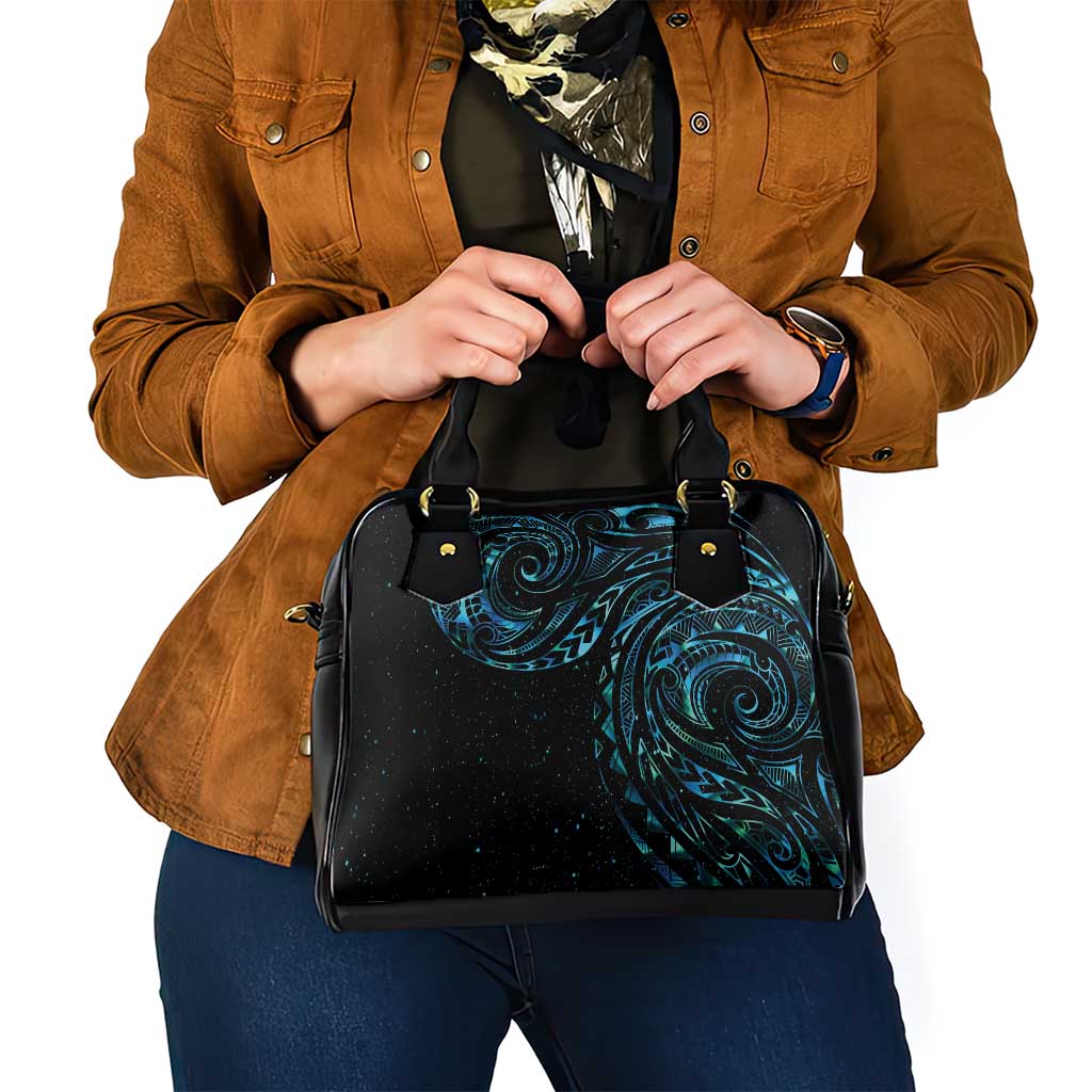 New Zealand Tribal Tattoo Shoulder Handbag With Matariki Art LT9 - Polynesian Pride