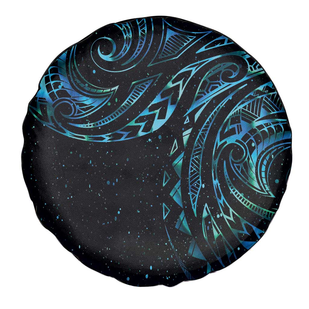 New Zealand Tribal Tattoo Spare Tire Cover With Matariki Art LT9 - Polynesian Pride