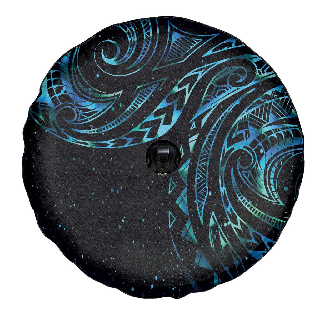 New Zealand Tribal Tattoo Spare Tire Cover With Matariki Art LT9 - Polynesian Pride