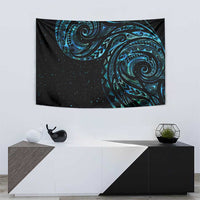 New Zealand Tribal Tattoo Tapestry With Matariki Art LT9 - Polynesian Pride
