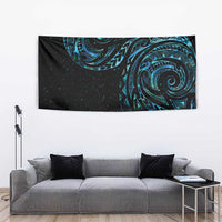 New Zealand Tribal Tattoo Tapestry With Matariki Art LT9 - Polynesian Pride
