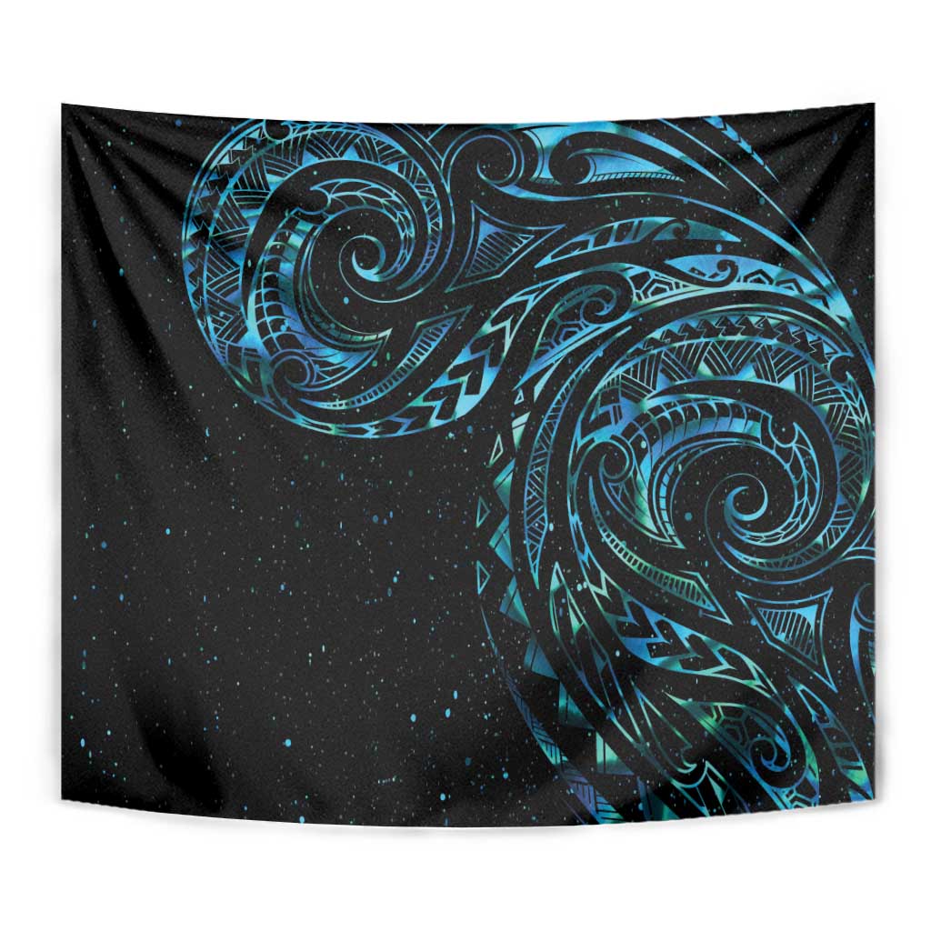 New Zealand Tribal Tattoo Tapestry With Matariki Art LT9 - Polynesian Pride