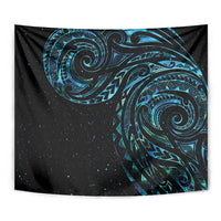 New Zealand Tribal Tattoo Tapestry With Matariki Art LT9 - Polynesian Pride