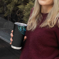 New Zealand Tribal Tattoo Tumbler Cup With Matariki Art LT9 - Polynesian Pride