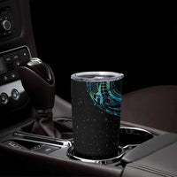 New Zealand Tribal Tattoo Tumbler Cup With Matariki Art LT9 - Polynesian Pride