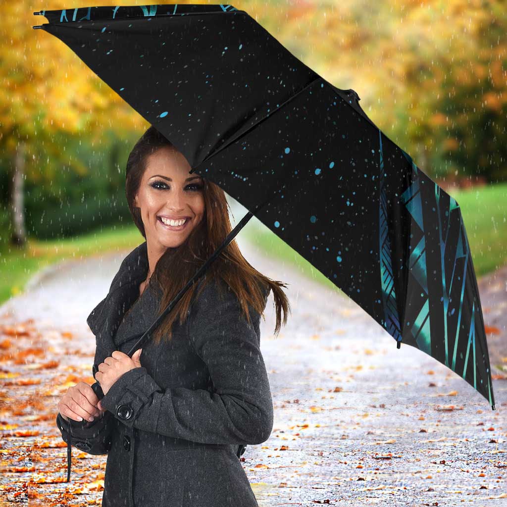 New Zealand Matariki Umbrella Galaxy Maori Tribal Tattoo - Polynesian Pride