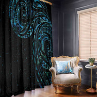 New Zealand Tribal Tattoo Window Curtain With Matariki Art LT9 - Polynesian Pride
