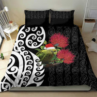 New Zealand Kakapo Christmas Bedding Set Meri Kirihimete Pohutukawa Flowers