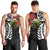 New Zealand Kakapo Christmas Men Tank Top Meri Kirihimete Pohutukawa Flowers