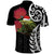 New Zealand Kakapo Christmas Polo Shirt Meri Kirihimete Pohutukawa Flowers