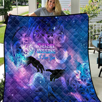 I Love You In Every Universe Personalised Quilt Polynesian Pattern Galaxy Style LT9 Galaxy - Polynesian Pride