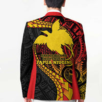 Papua New Guinea Tribal Tattoo Blazer 50th Independence Anniversary - Polynesian Pride