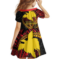Papua New Guinea Tribal Tattoo Family Matching Puletasi and Hawaiian Shirt 50th Independence Anniversary LT9 - Polynesian Pride
