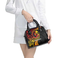 Papua New Guinea Tribal Tattoo Shoulder Handbag 50th Independence Anniversary LT9 - Polynesian Pride