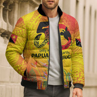 Papua New Guinea Unity in Diversity Bomber Puffer Jacket 50th Indipendens Papua Niugini - Polynesian Pride