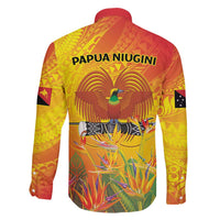 Papua New Guinea Unity in Diversity Family Matching Off Shoulder Short Dress and Hawaiian Shirt 50th Indipendens Papua Niugini
