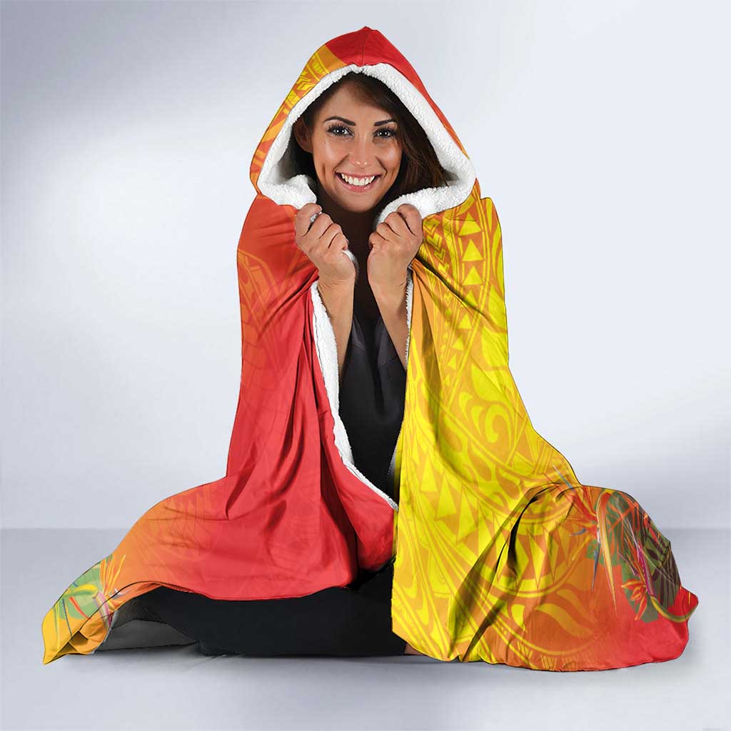 Papua New Guinea Unity in Diversity Hooded Blanket 50th Indipendens Papua Niugini