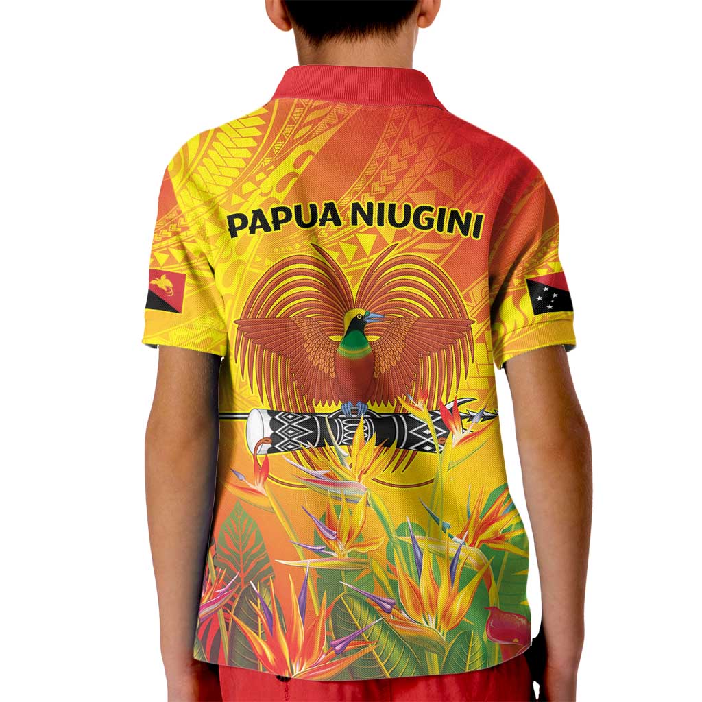 Papua New Guinea Unity in Diversity Kid Polo Shirt 50th Indipendens Papua Niugini