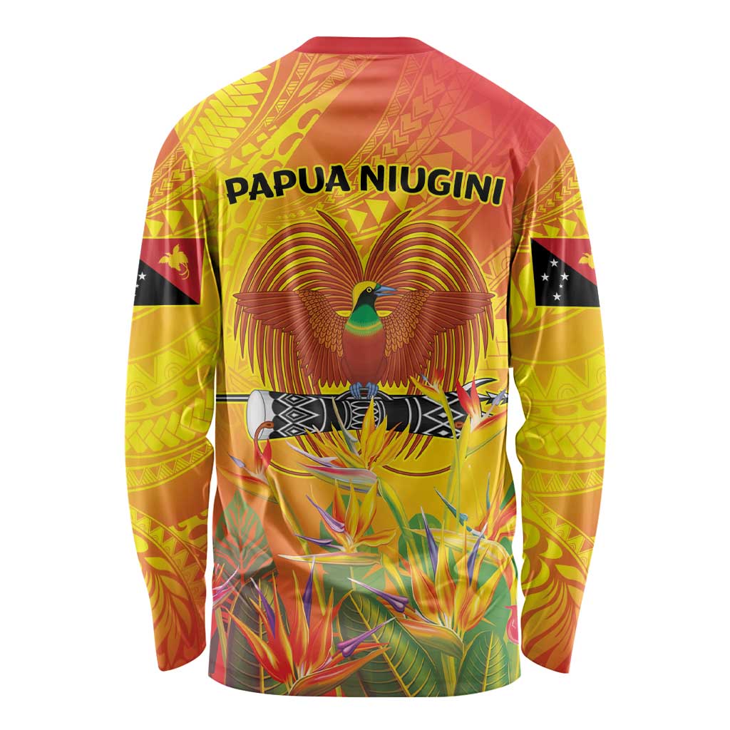 Papua New Guinea Unity in Diversity Long Sleeve Shirt 50th Indipendens Papua Niugini