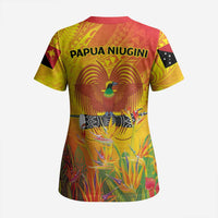 Papua New Guinea Unity in Diversity Scrub Top 50th Indipendens Papua Niugini - Polynesian Pride