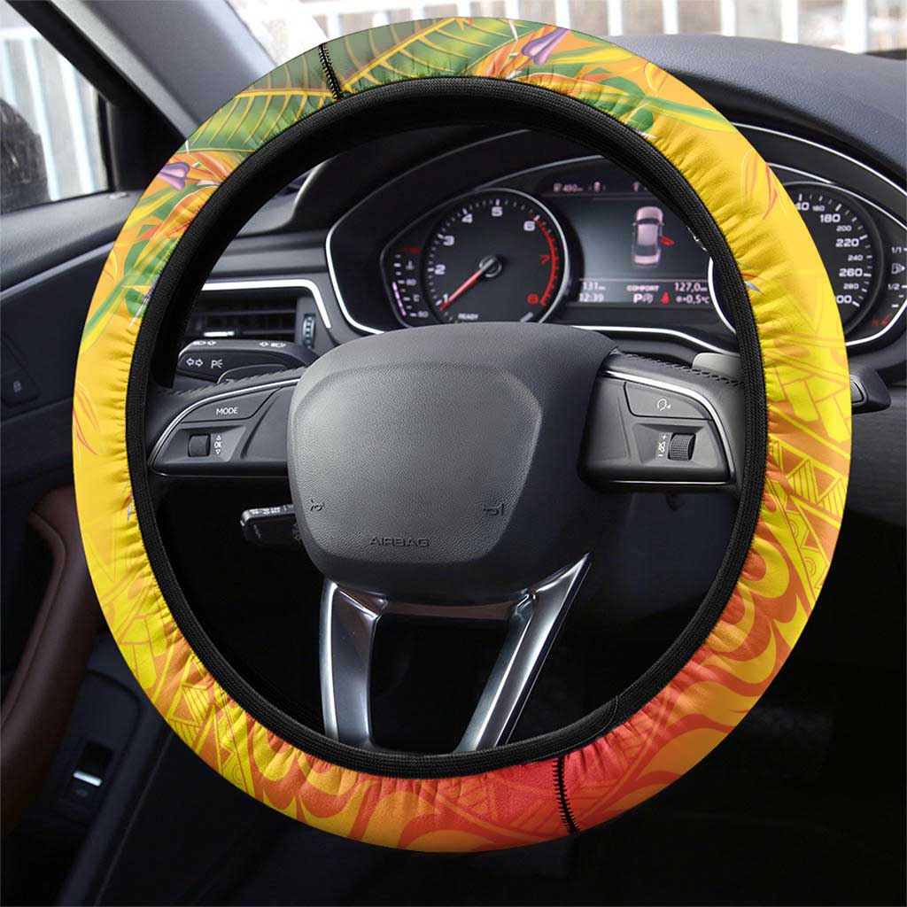 Papua New Guinea Unity in Diversity Steering Wheel Cover 50th Indipendens Papua Niugini