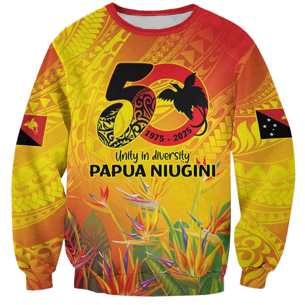 Papua New Guinea Unity in Diversity Sweatshirt 50th Indipendens Papua Niugini