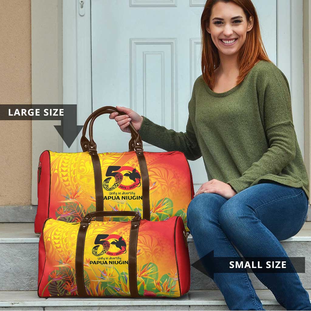 Papua New Guinea Unity in Diversity Travel Bag 50th Indipendens Papua Niugini - Polynesian Pride