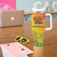 Papua New Guinea Unity in Diversity Tumbler With Handle 50th Indipendens Papua Niugini LT9 - Polynesian Pride