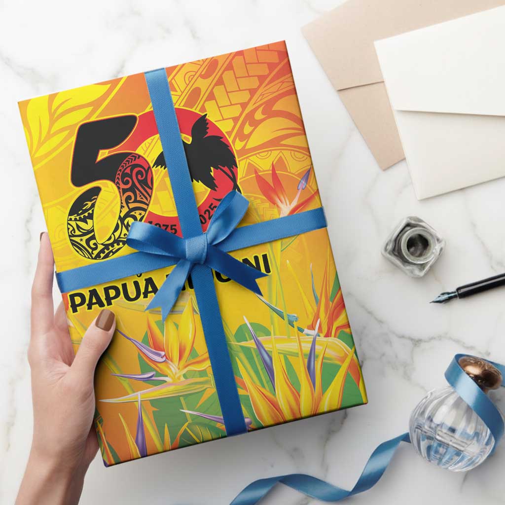 Papua New Guinea Unity in Diversity Wrapping Paper 50th Indipendens Papua Niugini LT9 - Polynesian Pride